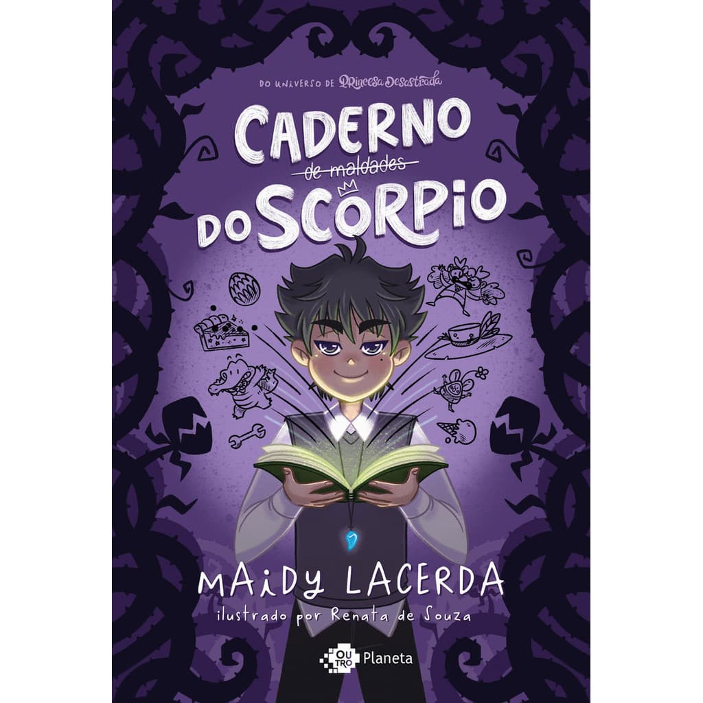 Livro O Caderno De Maldades Do Scorpio