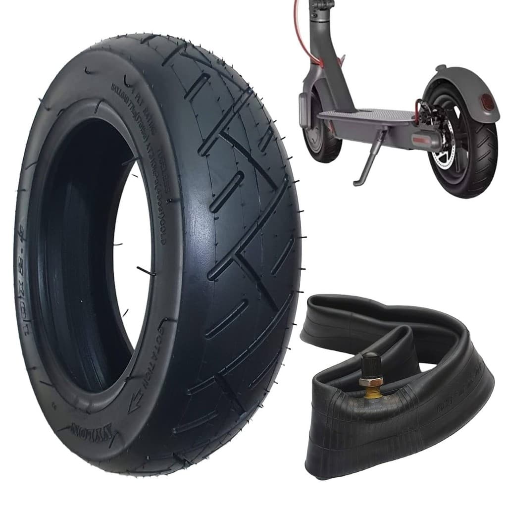 Kit Pneu e Câmara De Ar 10 X 2.5 Patinete Eletrico S10 Foston