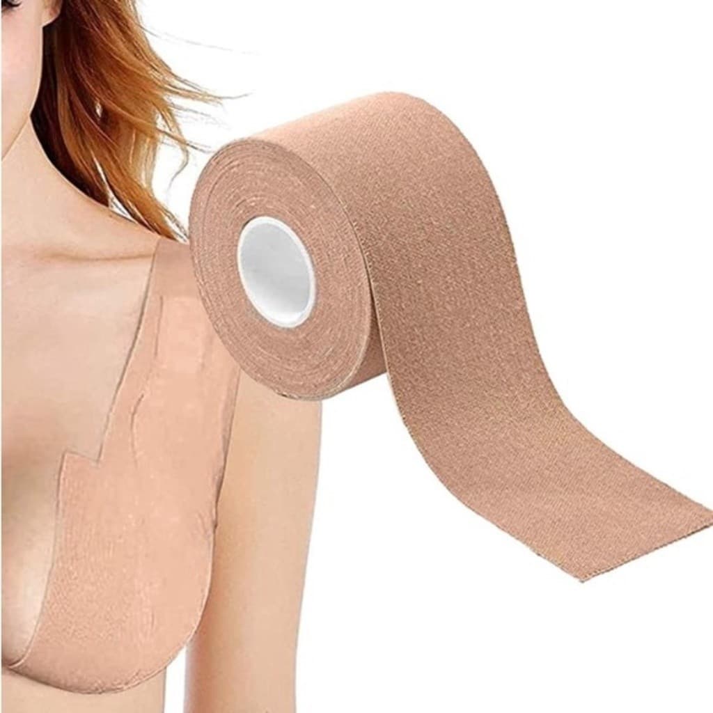 Sutiã Rolo Adesivo Levanta Peito Seio Fita Invisível-YOUYI