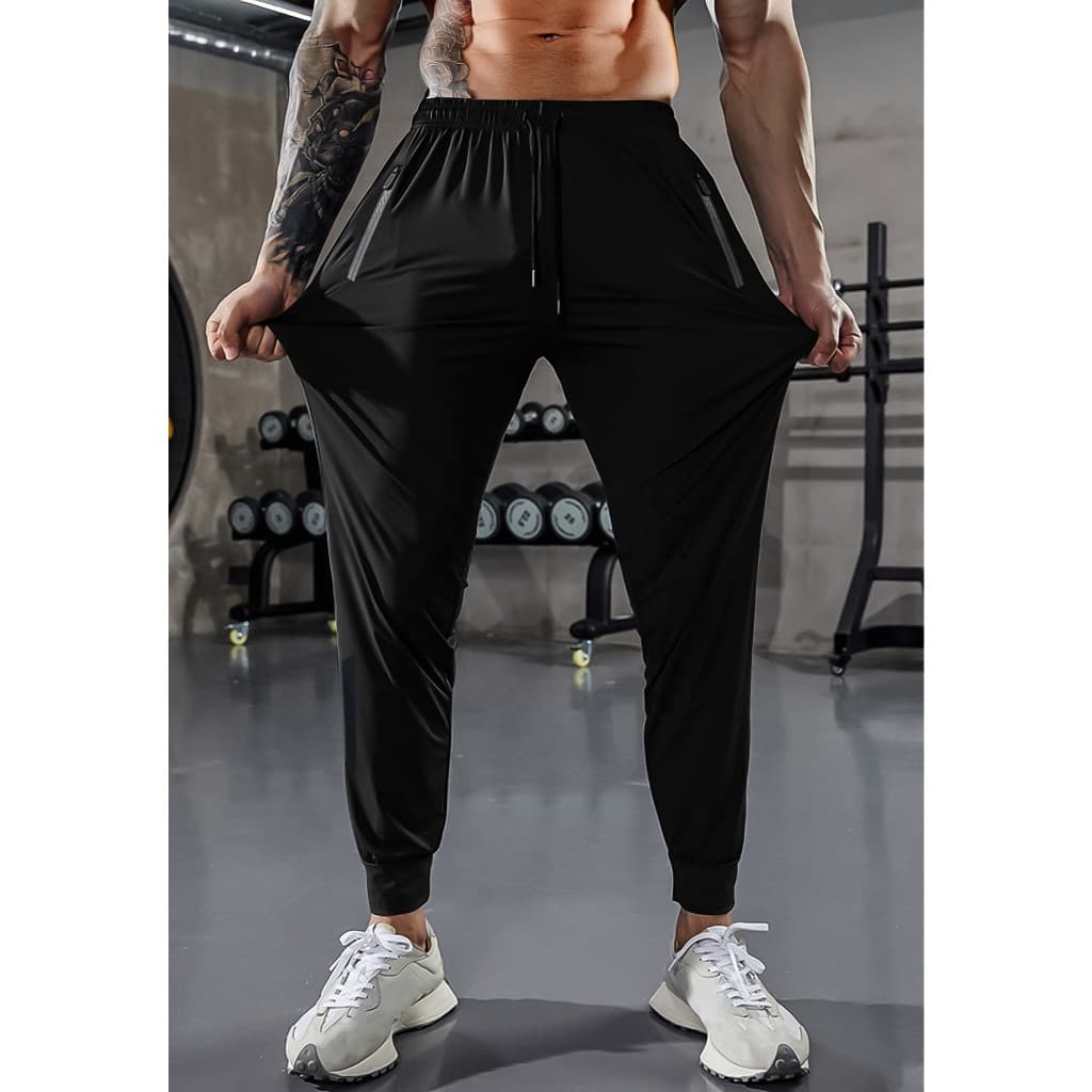 Calça Masculina Tactel Jogger Esportiva Academia Slim Treino