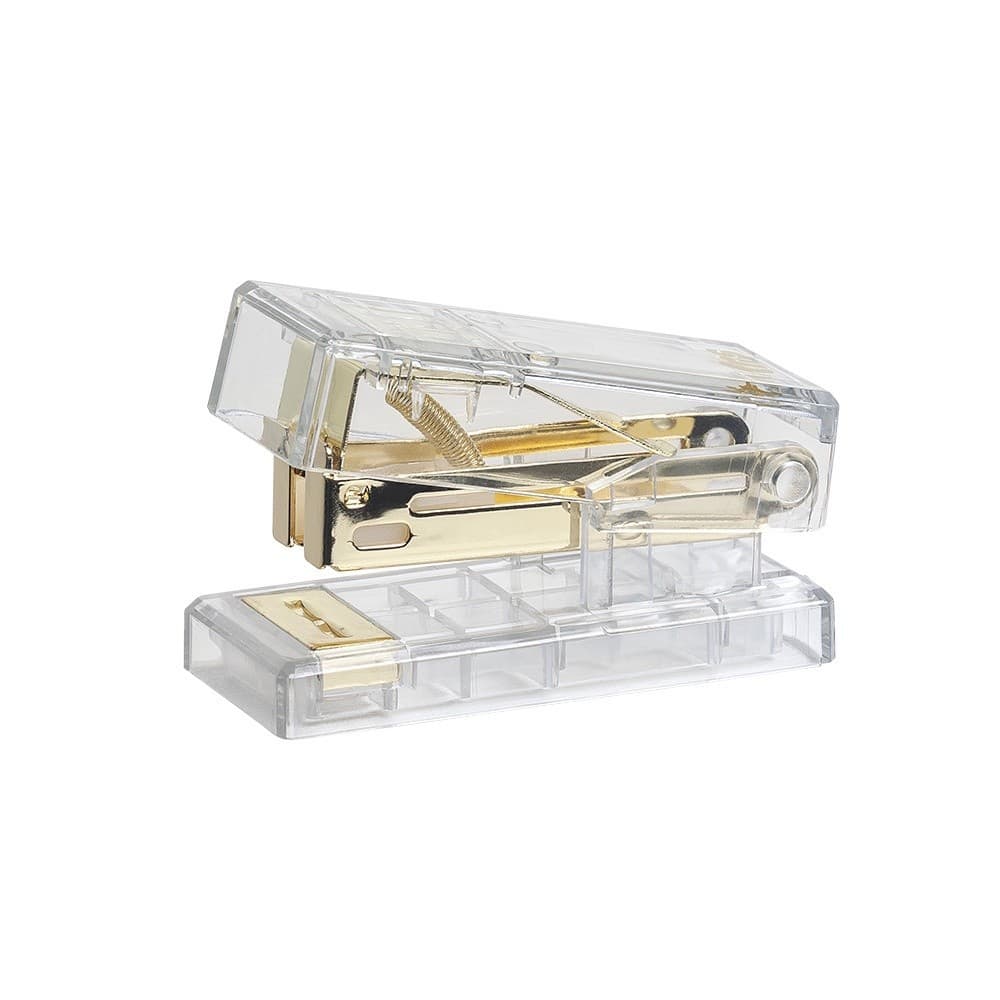 Grampeador Mini 26/6 20 Folhas Tris - Cristal Holic Mineral