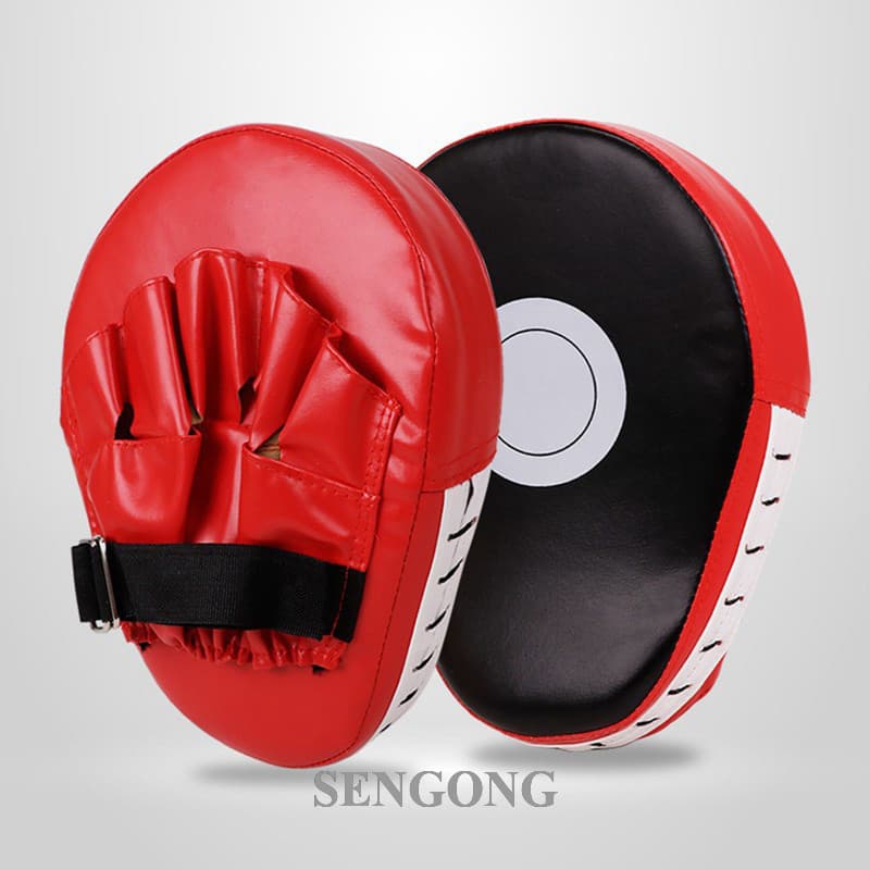 SENGONG 1PCS Luvas De Kick Boxing Boxe Pad Punch Alvo Saco Homens MMA PU Karate Muay Thai Luta Livre Sanda Treinamento Equipamento Para Crianças Adultas