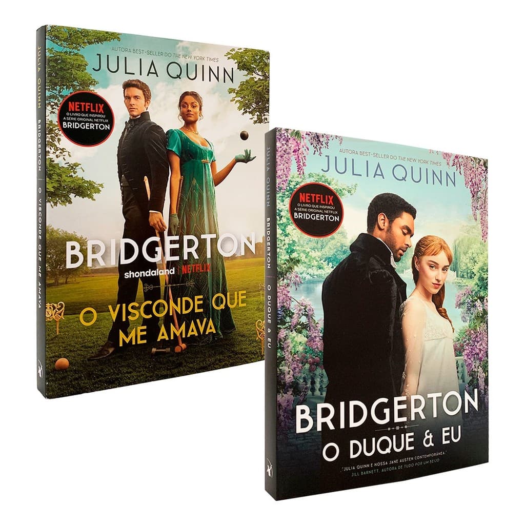 O Duque E Eu + O Visconde Que Me Amava - Os Bridgertons - Julia Quinn - 2 Livros