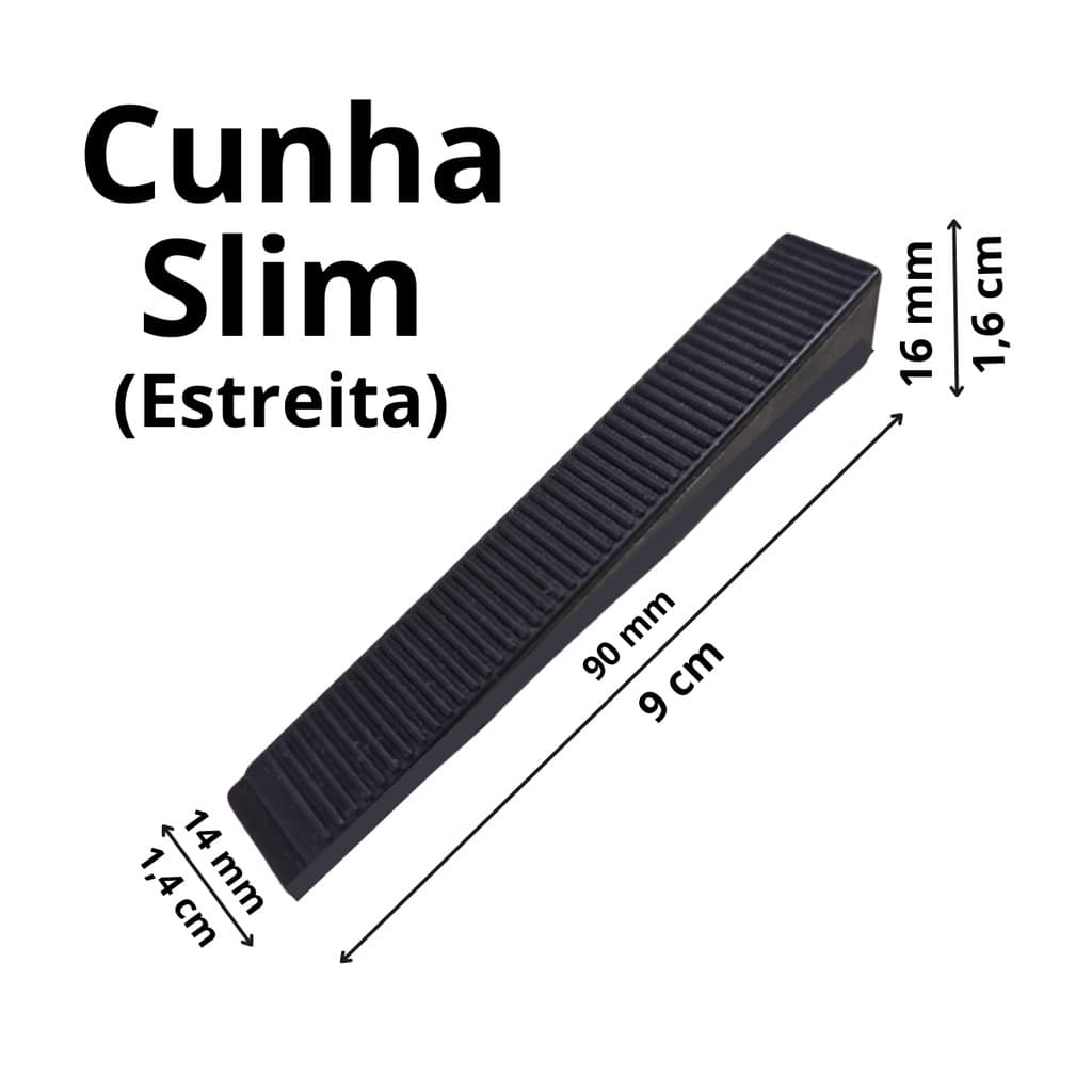 De 100 A 500 Cunhas Niveladora Slim Piso Porcelanato Moldare