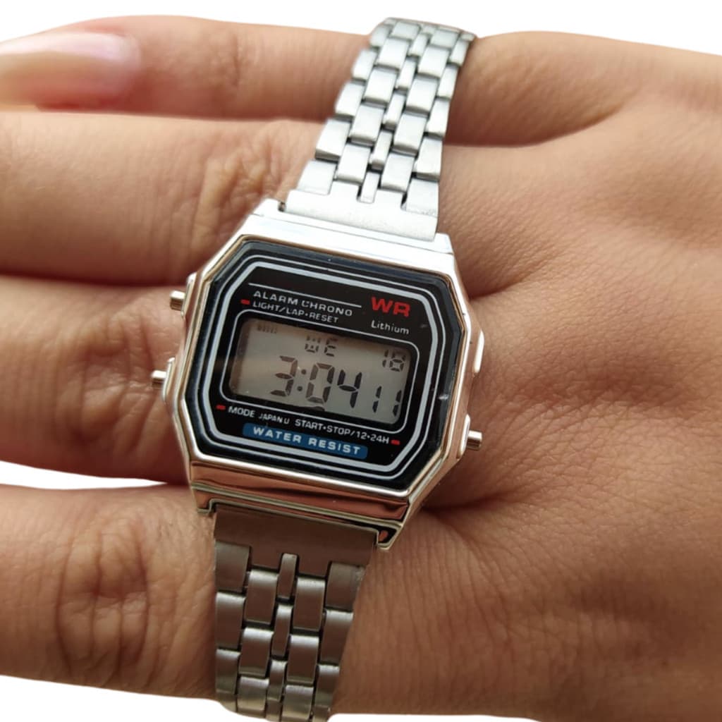 Relógio de Pulso Infantil Barato Digital Bebe Retro da Moda Menino e menina - Várias Cores