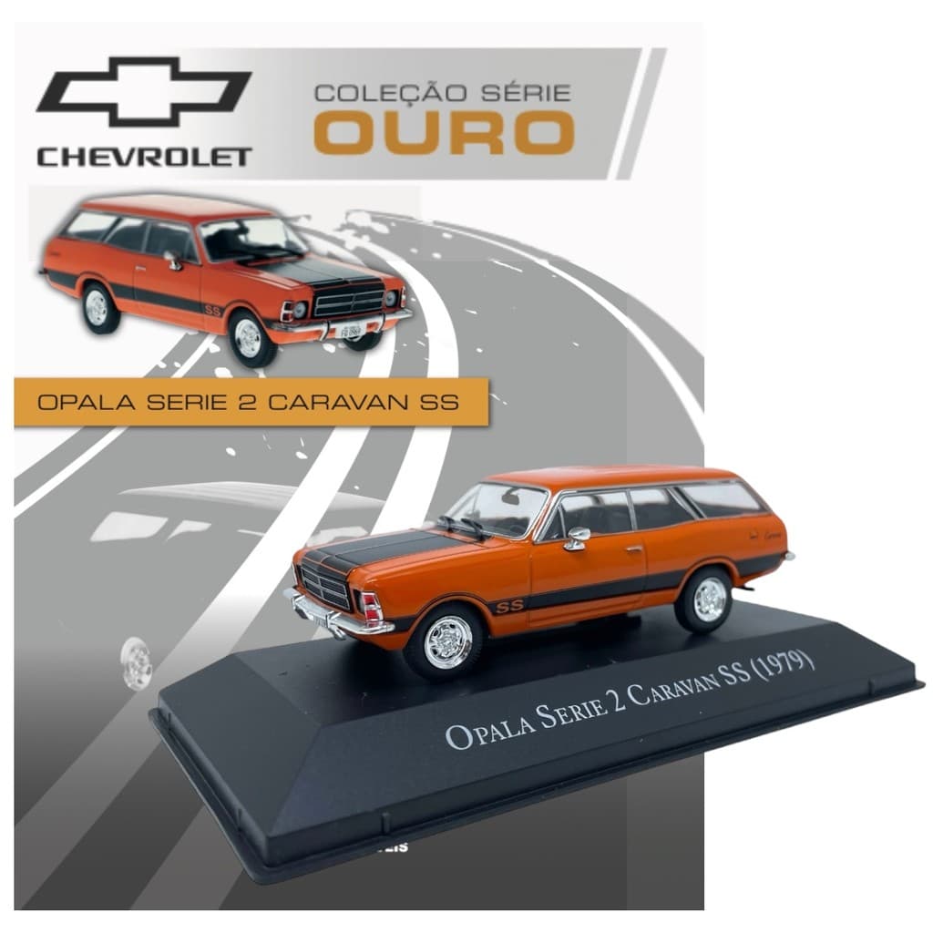 Coleção Chevrolet Série Ouro: Opala Série 2 Caravan SS 1979 - Edição 08