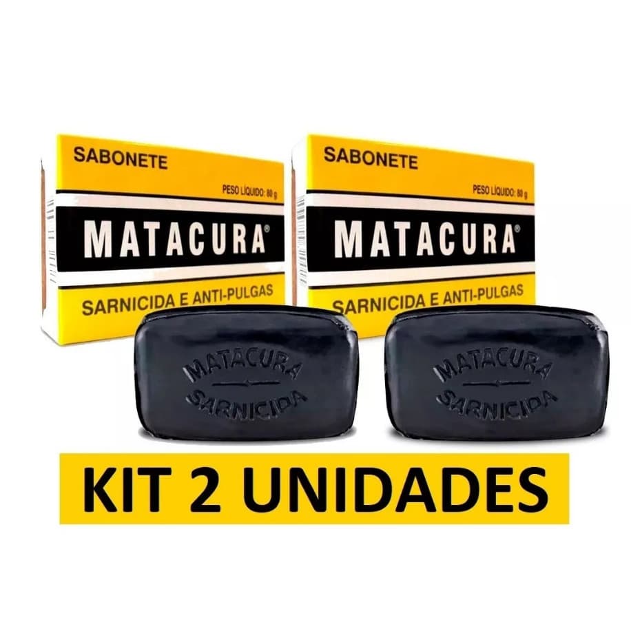 Kit 2 Und Sabonete Sarnicida Matacura 80g