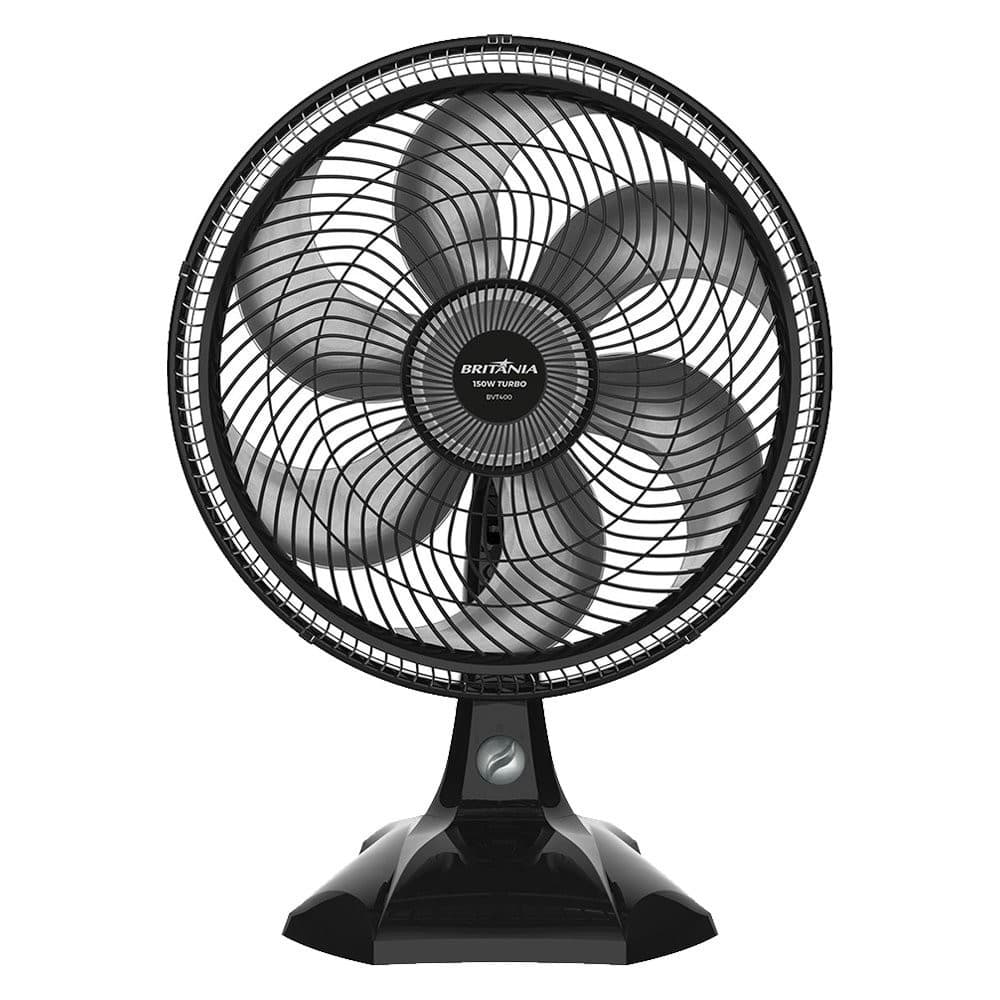 Ventilador de Mesa Britânia 40cm BVT400 150W Preto