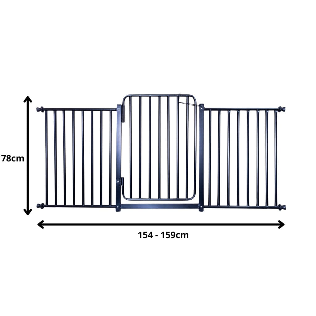Portão Grade Pet Segurança Cachorro e Crianças 154 A 159 cm Reforçado