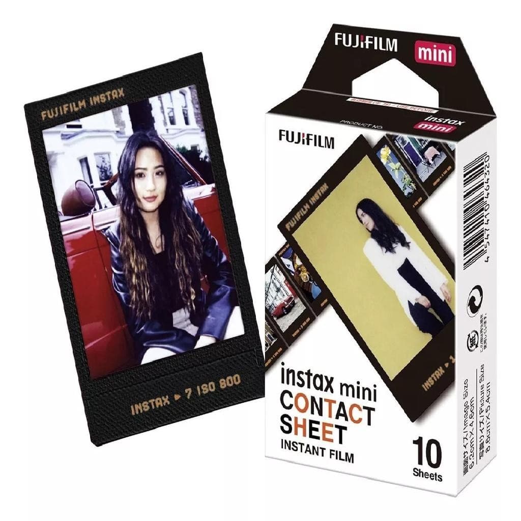 Filme Fotográfico Fujifilm Contact Sheet Para Instax Mini