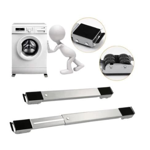 Suporte De Base Com Rodinha Para Geladeira Fogão E Máquina De Lavar Lousa Base Carrinho até 200kg Ajustável