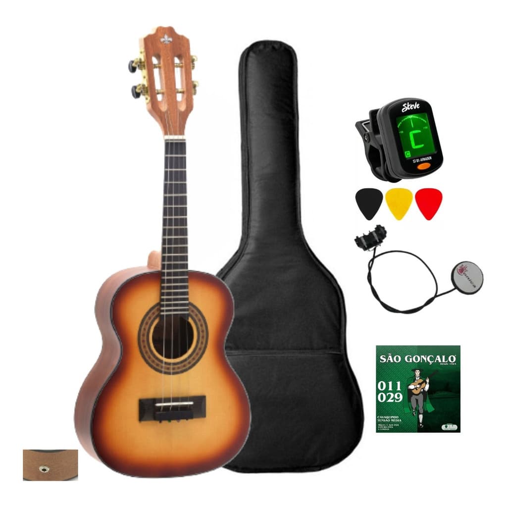 Cavaco Eletroacustico Strinberg Cs25 Hbs Kit Com Piezo
