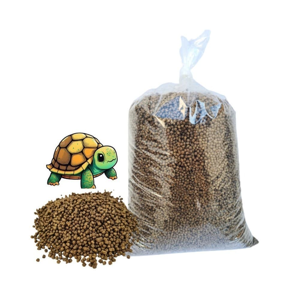 Ração Super Tartaruga Filhote Grão Pequeno 10kg Extrusada