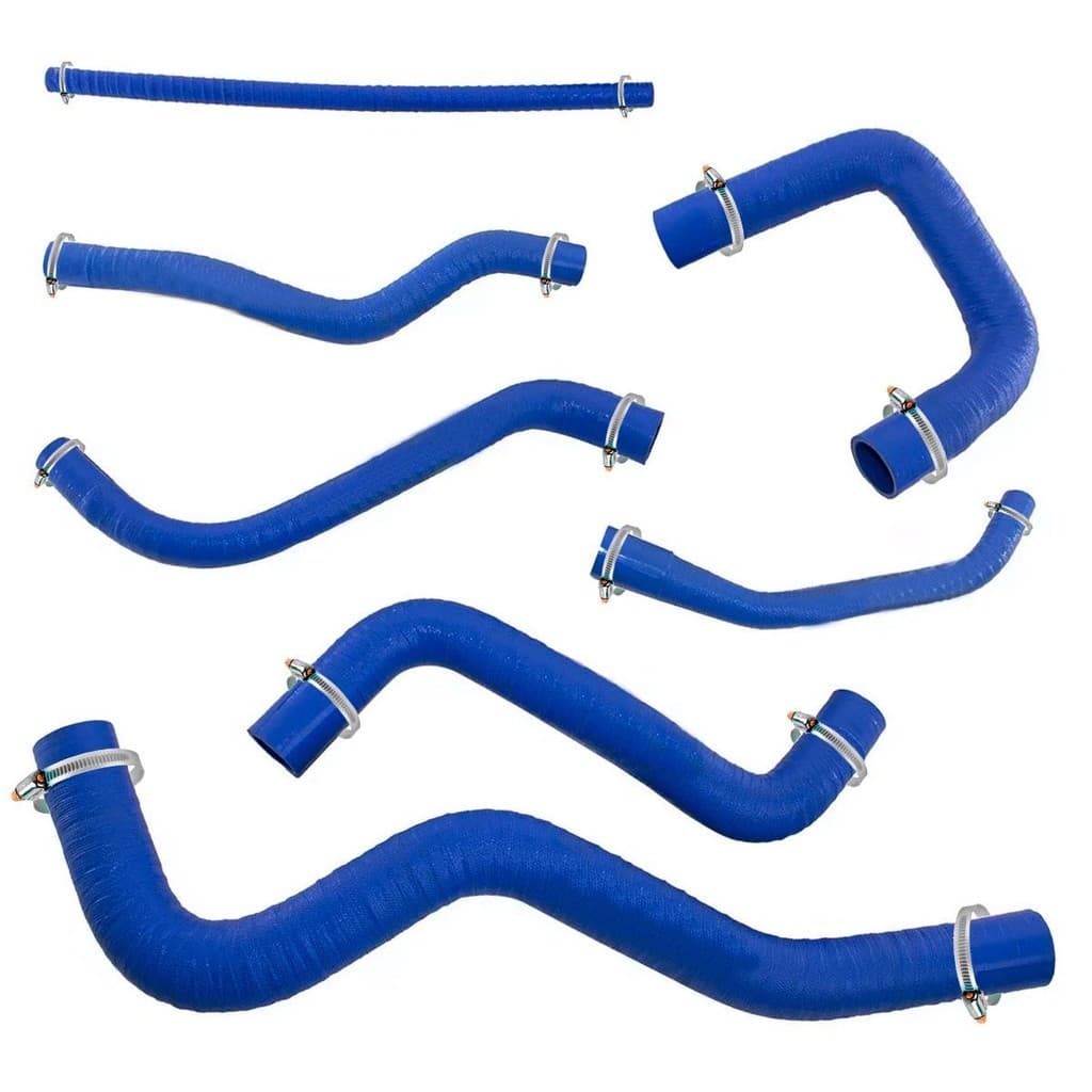 Kit Mangueiras Voyage Quadrado Ap Silicone Azul