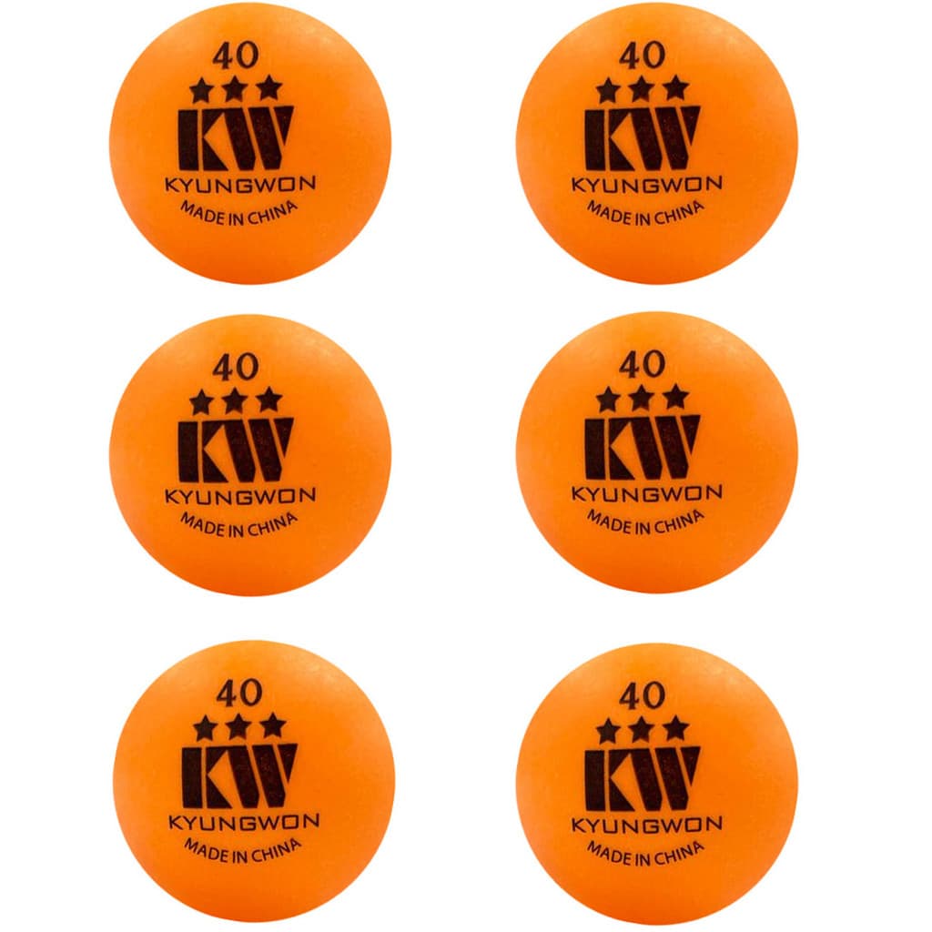 Bola Ping Pong Tênis De Mesa C/6 3 Estrelas