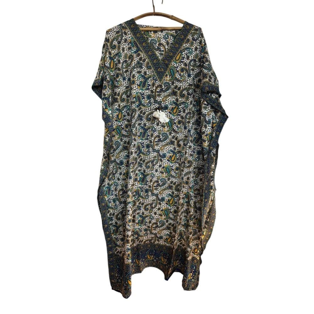 Vestido Indiano Kaftan Estampa
