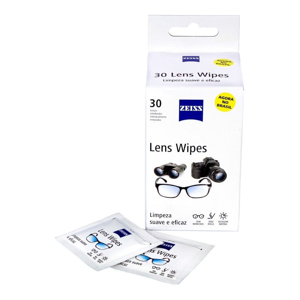 Lens Wipes Zeiss Com 30 Lenços Umedecidos PROMO