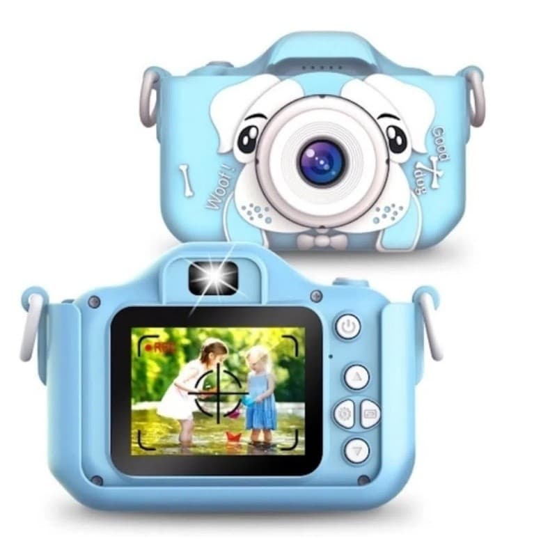 Mini Câmera Infantil Digital de Recarregável Portátil Com/Sem Capa Video Foto,Presente Menino Menina