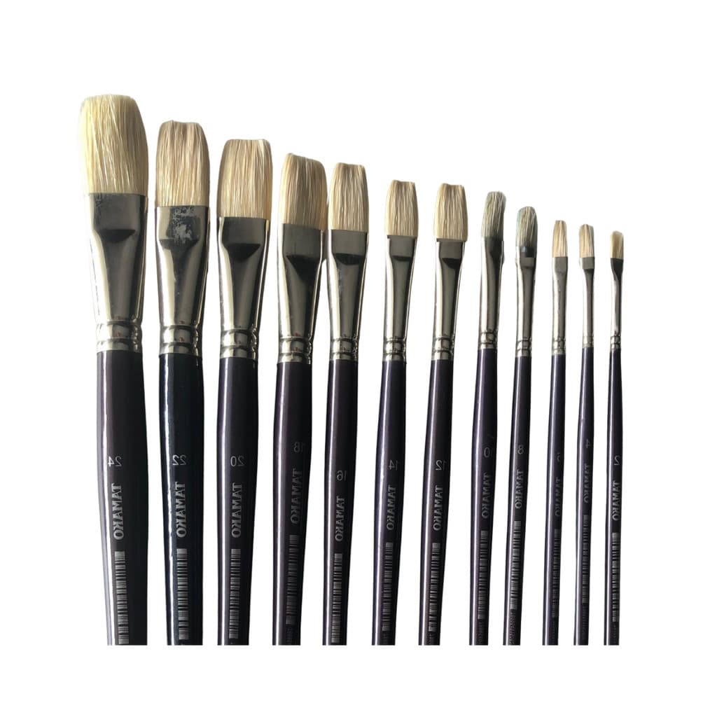 Conjunto/12 Pcs Pincel De Arte/Aquarela/Kit De Pintura A Óleo/Acrílico