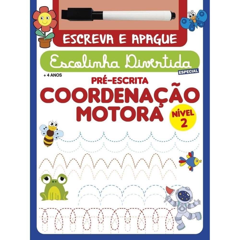 Série Escolinha Divertida Especial | Coordenação Motora  Nível 2