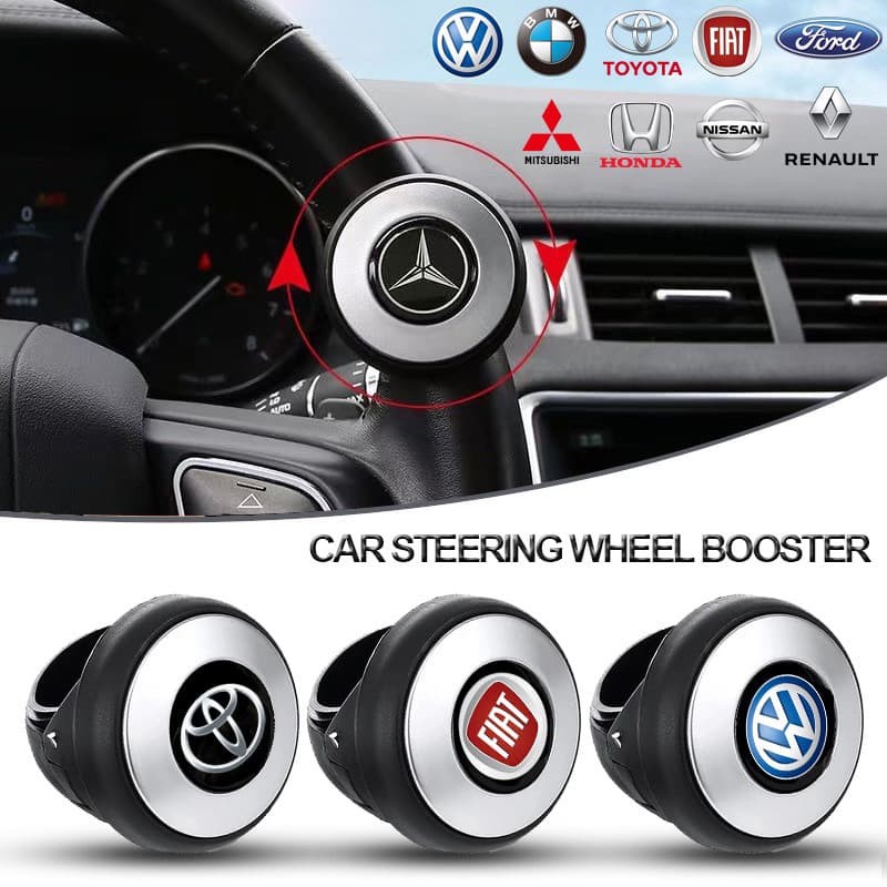 Botão Girador Do Volante Carro Manípulo Giratório Bola De Controle De Mão De Auxiliar De Giro Carros Ajudante