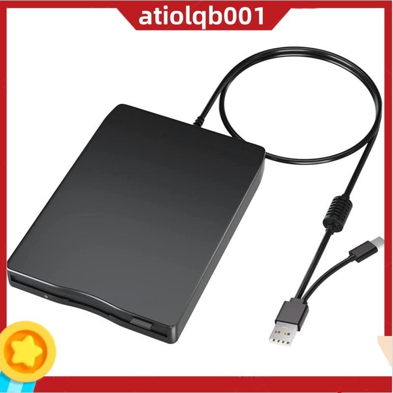 Leitor De Disquete USB , Unidade , Interface Dupla Externa C Para PC , Laptop , Notebook , Desktop