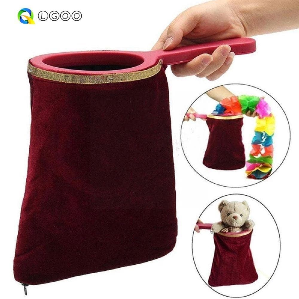 ALLGOODS Saco Mágico Kids Toy Magician Acessório Close Up Magican Truques Mágicos Engraçados