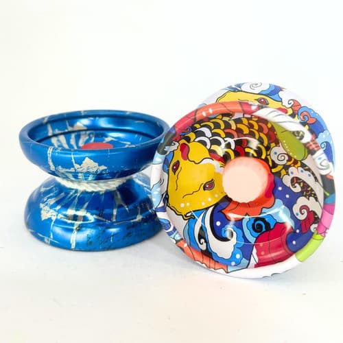 Yoyo Io-io Aluminio Yoyo Ioio Ioiô Rolamento Intermediário Brinquedo Pro Colorido