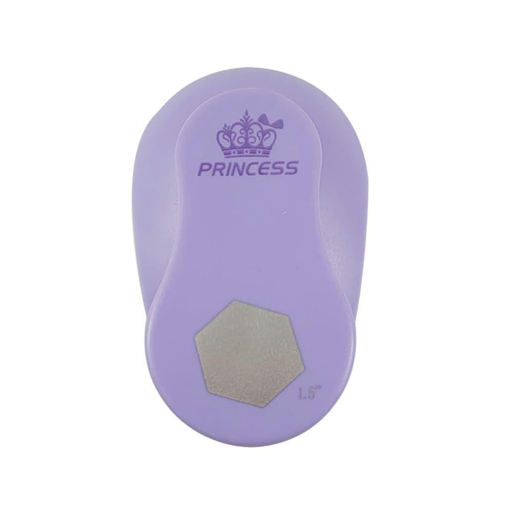 Cortador de Papel Eva Scrapbook Hexágono Princess 28mm UT.1187