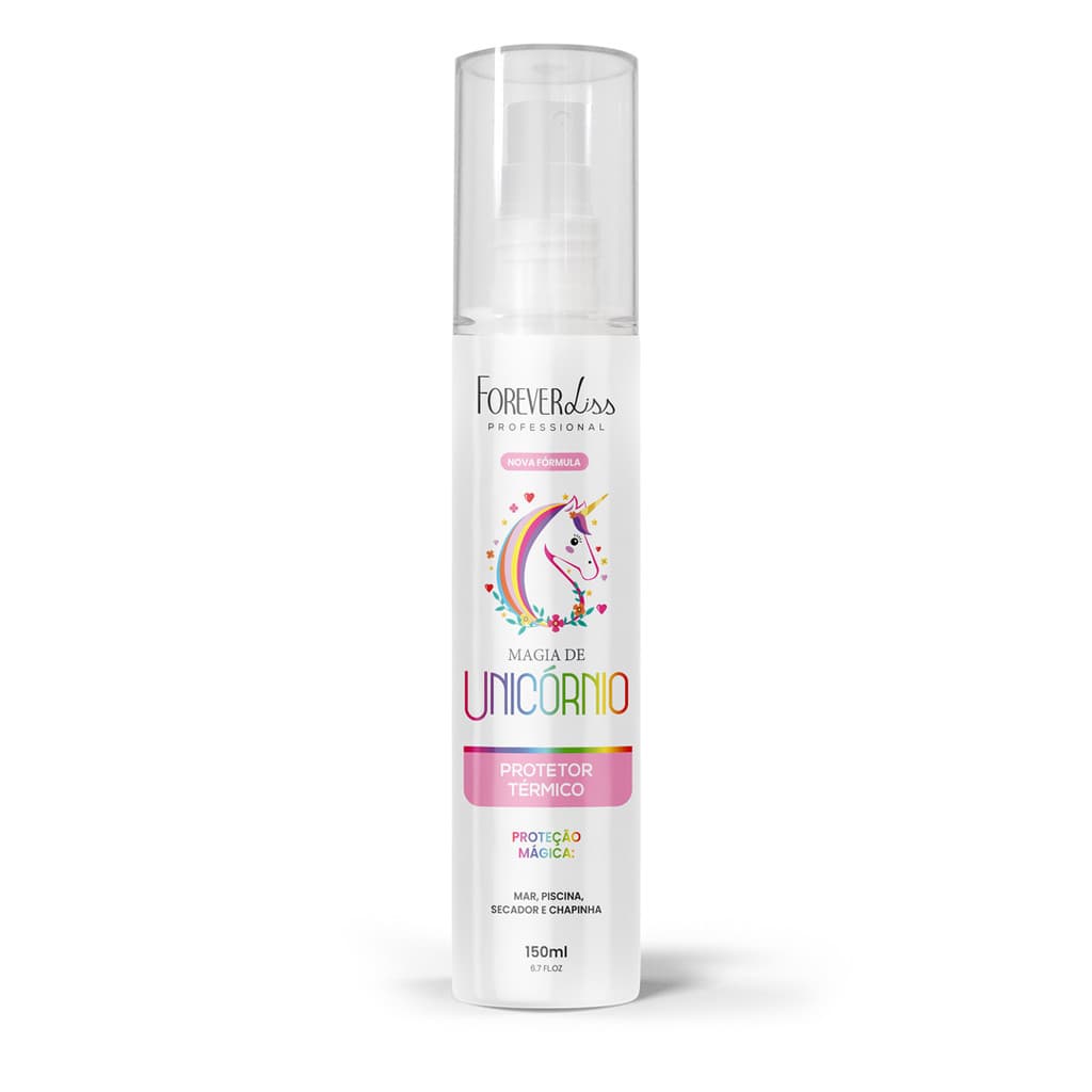 Magia De Unicórnio Protetor Térmico Forever Liss 150Ml