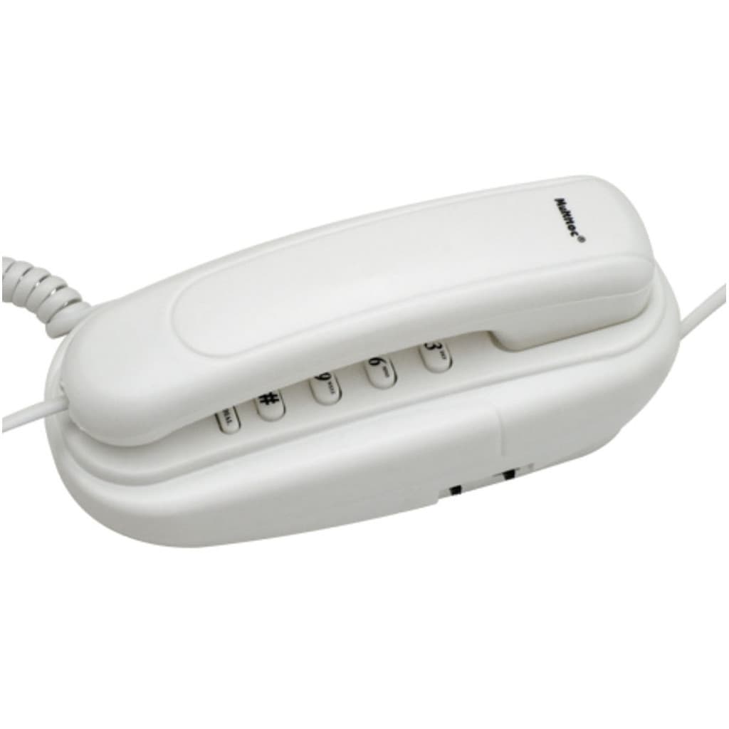 Telefone Com Fio Baby Branco Multitoc