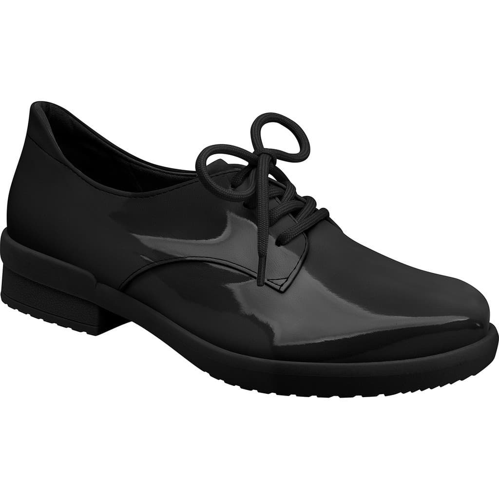 Sapato Piccadilly Social Feminino Fechado Com Cadarço Conforto