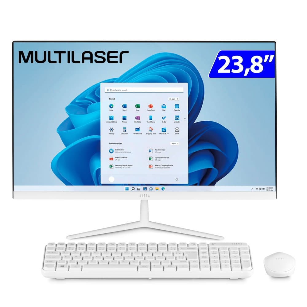Computador Multilaser Ultra Intel Celeron W11 4GB 120GB SSD UB830