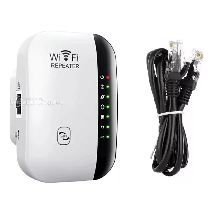 Repetidor Sinal Wi-fi Roteador Amplificador 300mbps Sem Fio