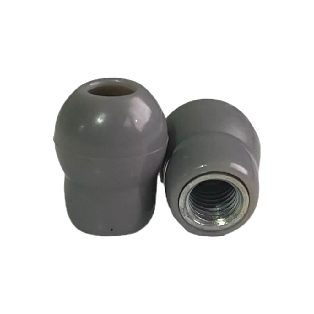 Oliva Macia Cinza Com Rosca para Estetoscópio Cardiológico Premium