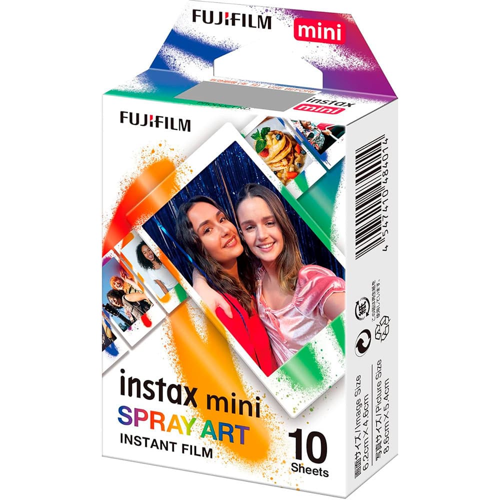 Filme instantâneo Fujifilm instax mini Spray Art (10 fotos)