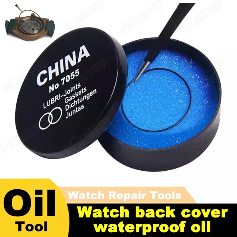 Junta De Relógio Ferramenta De Reparo De O-Ring De Óleo À Prova D'água Para Relojoeiro 0,5mm 0,6mm 0,7mm 0,8mm Anel De Vedação Acessórios Relógios D'água