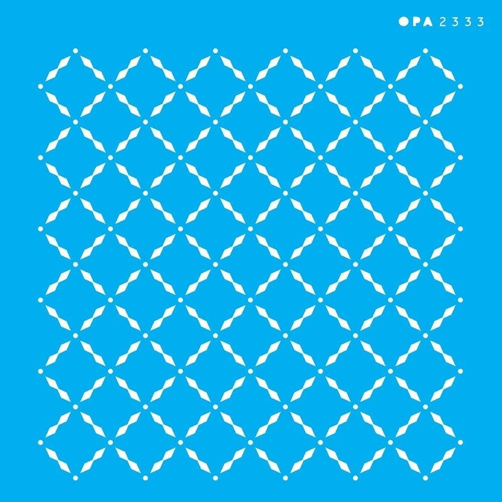 Stencil Opa 14 x 14 cm - Estamparia Grade - 2333