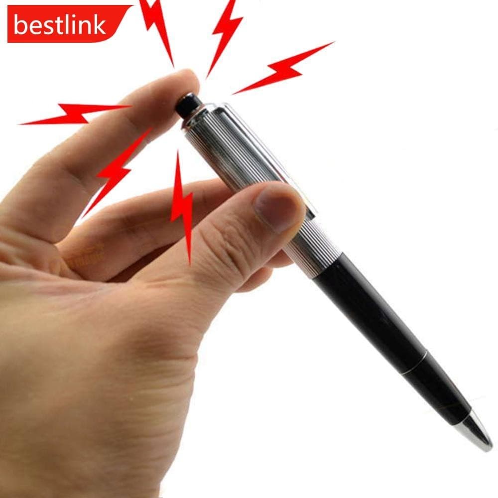 BESTLINK Caneta De Ponta De Bola De Choque Elétrica Brincadeira De Utilitário Gadget Toys A7B9