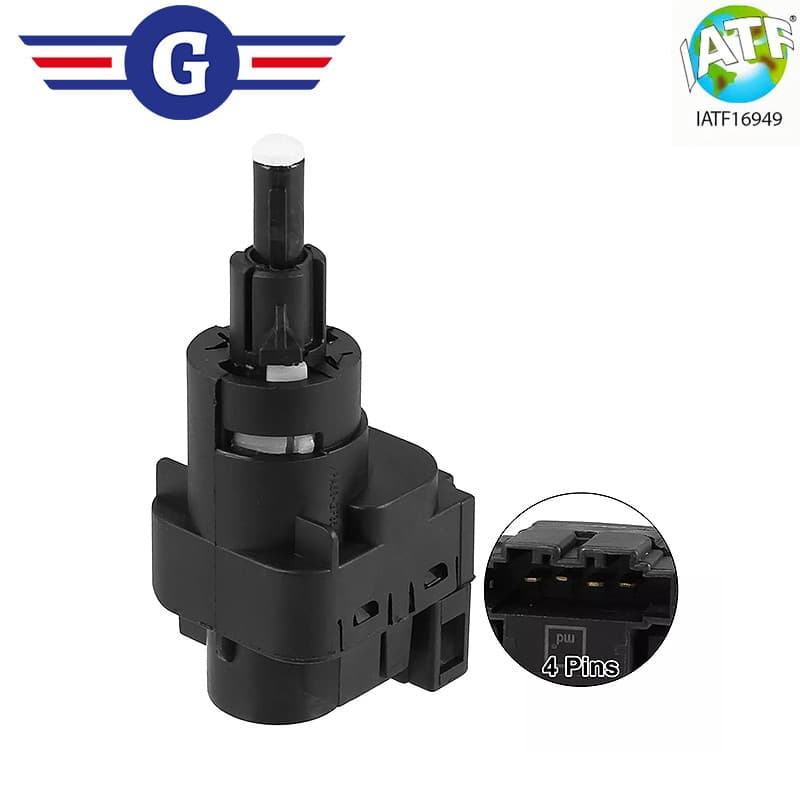 Interruptor Sensor Luz Freio  Peça para Gol G3 ao G7, Fox, Spacefox, Crossfox e Polo - Garantia de 2 Anos