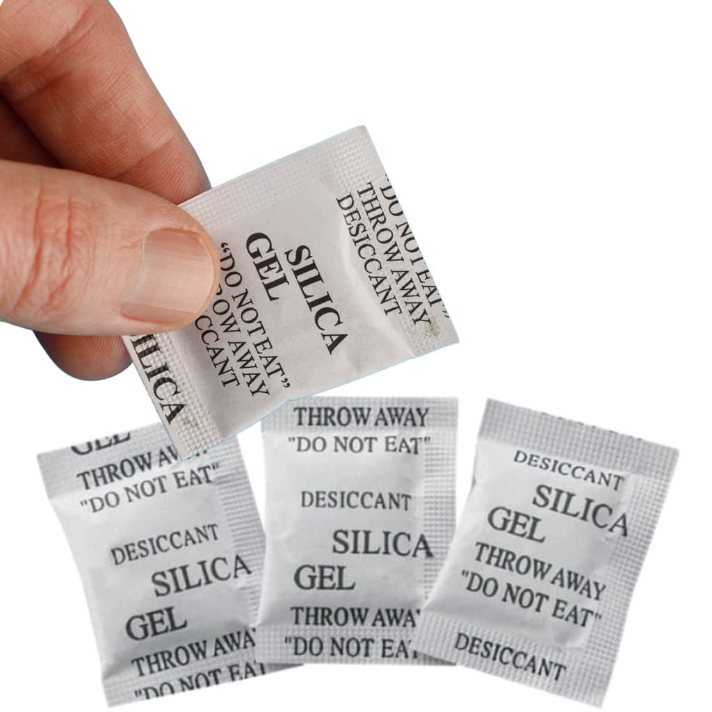 Silica Gel Antiumidade 10 Unidades - Desumidificante para Carros, Armários, Roupas e Eletrônicos