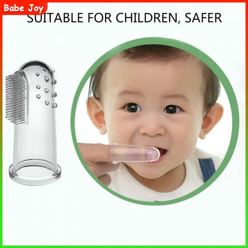 5 Pçs Bebê silicone Dedo Escova De Dentes Limpeza Massagem Cuidados Com Os Do