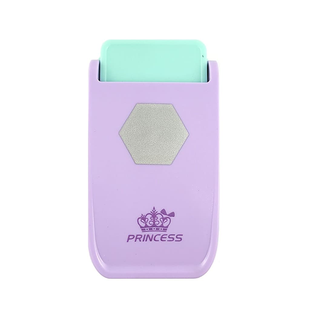 Cortador de Papel Eva Scrapbook Hexágono Princess 25mm UT.1185