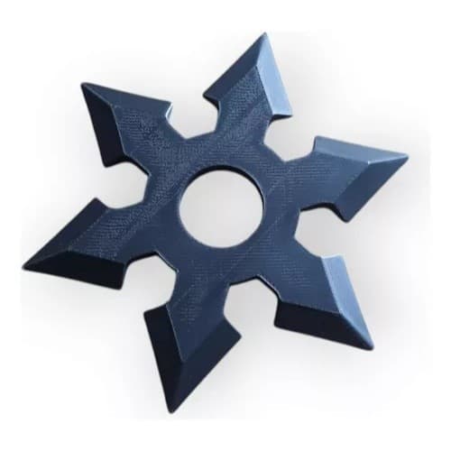 Shuriken Naruto Cosplay de Treino Geek EDC Plástico Impressão 3D
