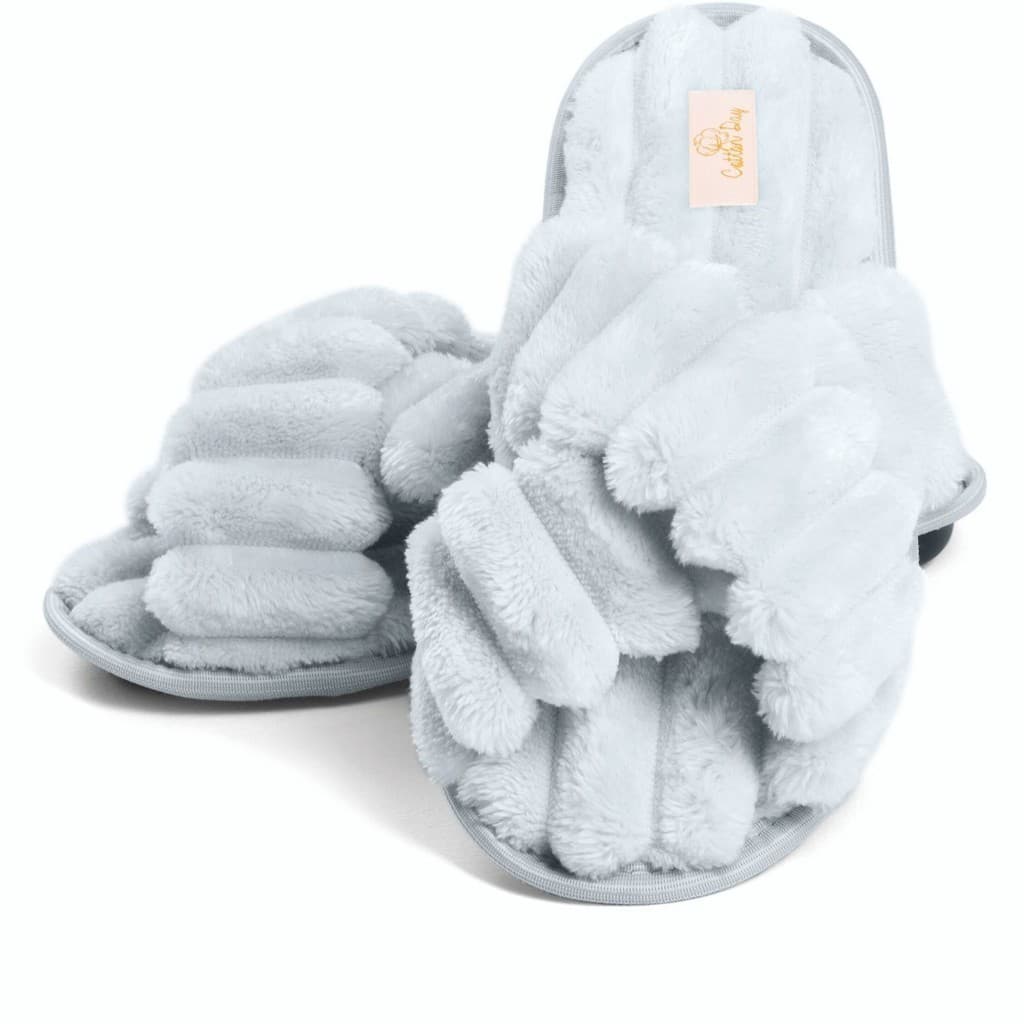 Pantufa Chinelo de Quarto Aurora Premium Cotton Day - Chinelo Leve & Macio