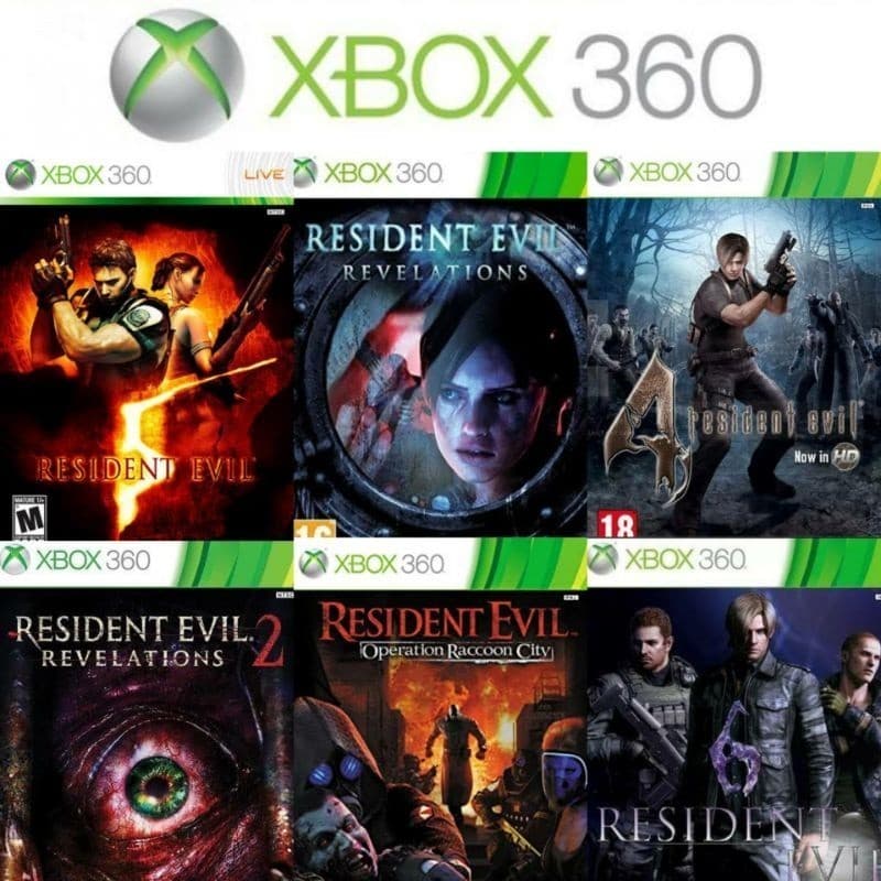 Jogos Resident Evil Xbox 360