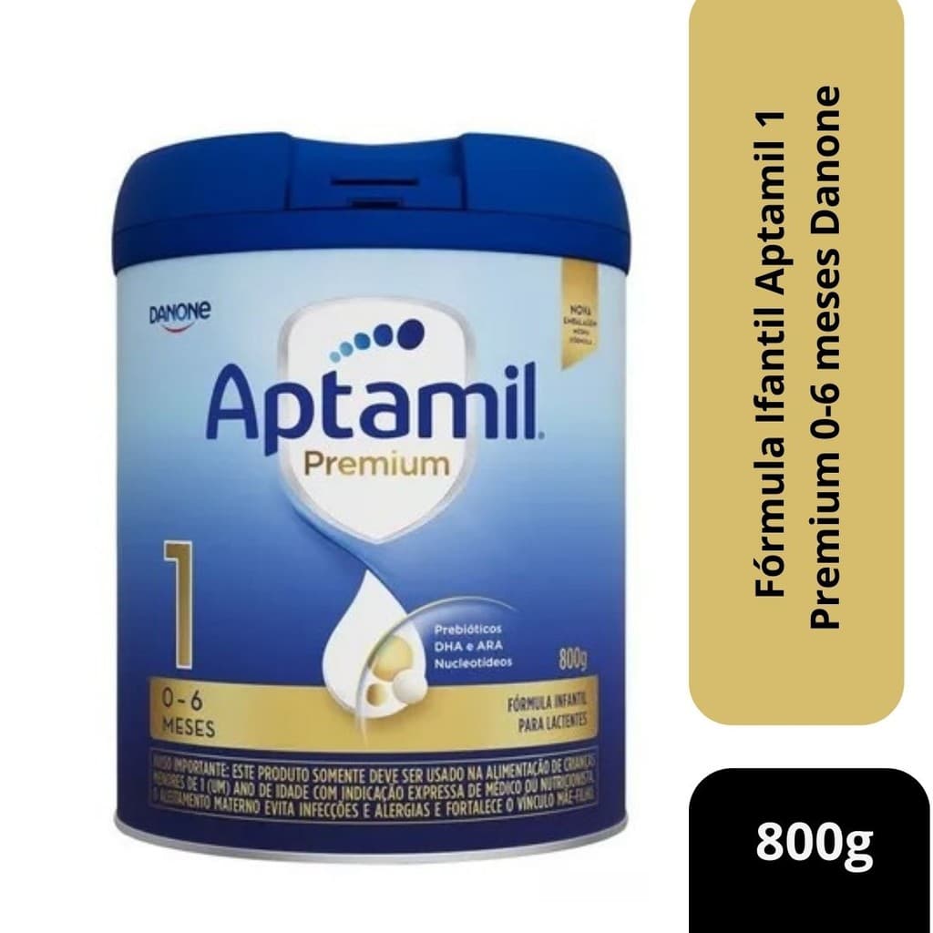 Fórmula Ifantil Aptamil 1 Premium 0-6 meses Danone 800g