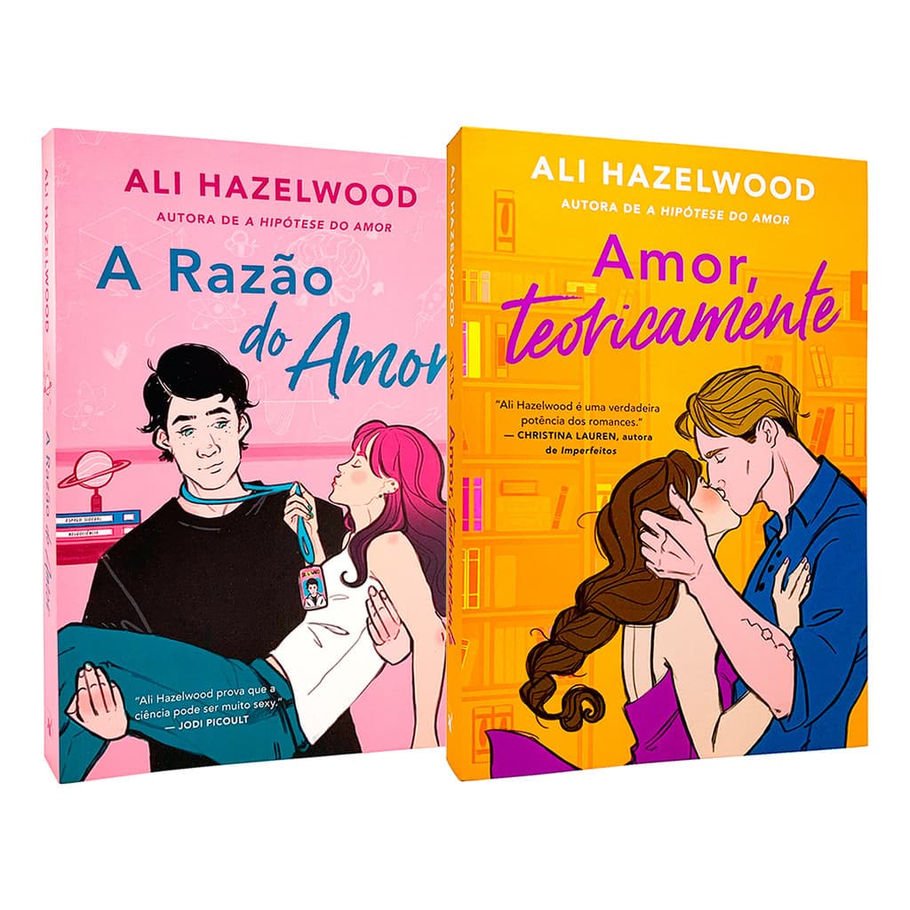 A Razão Do Amor + Amor, Teoricamente - Ali Hazelwood - 2 Livros Físicos