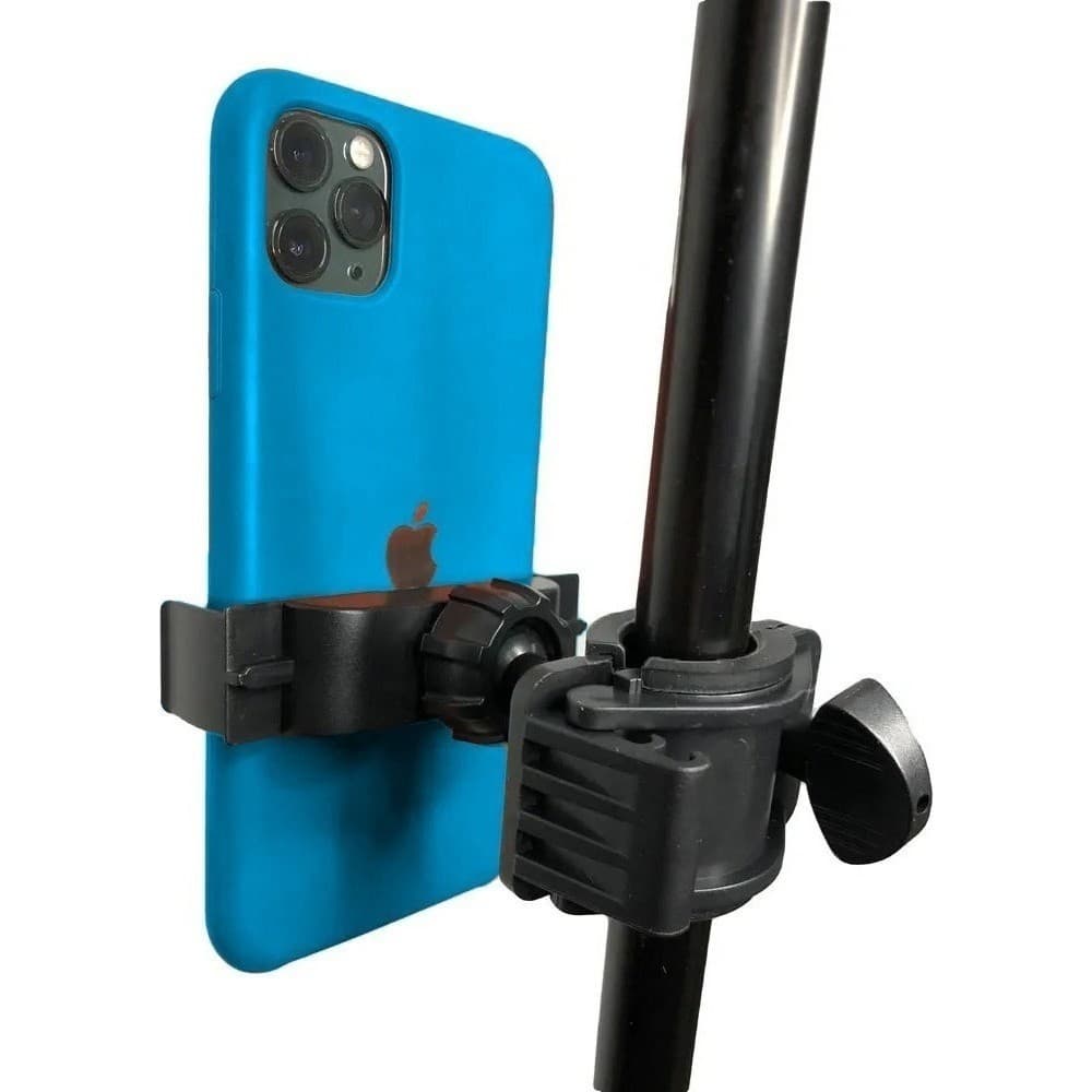 Suporte universal De Celular Para Bike Moto Ring Light tripé Pedestal self gravação