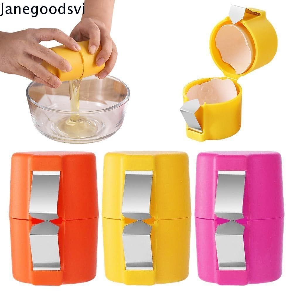 JANEGOODSVI Ferramenta Abridor De Ovo , De Cozimento De Cozinha Casca De Aço Inoxidável , Descascador Bonito Doméstico